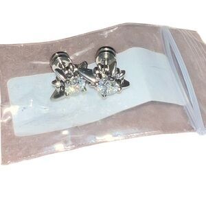 Silver Star Earrings